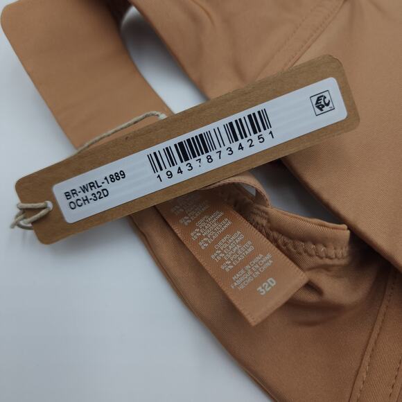 SKIMS Wireless Form T Shirt Demi Bra in Ochre Size 32D - Picture 9 of 9